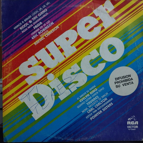 Frida De Abba Kool And The Gang Superdisco Promo T Y V 7 