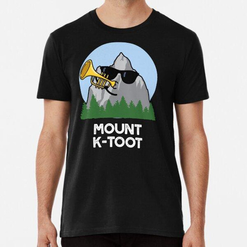 Remera Mount K-toot Funny Mountain Puns (bg Oscuro) Algodon 