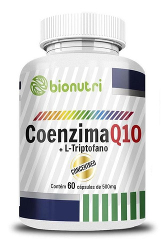 Coenzima Q10 60caps 500mg - Bionutri