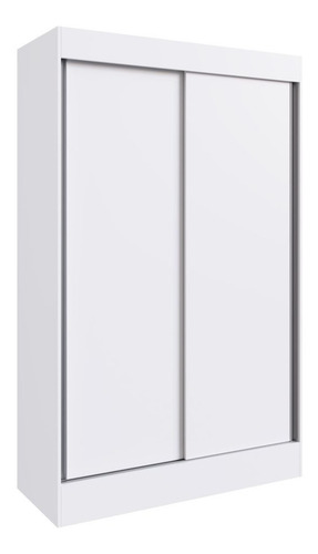 Imagen 1 de 5 de Ropero Placard 2 Puertas Corredizas 2 Cajones Dormitorio