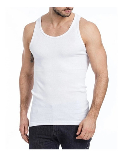 Camiseta Esqueleto Hombre Camisilla Interior Pack X 2