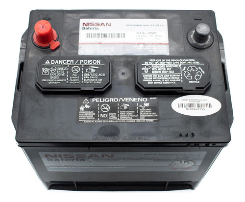 Acumulador Para Automovil (kv) 575a Nissan