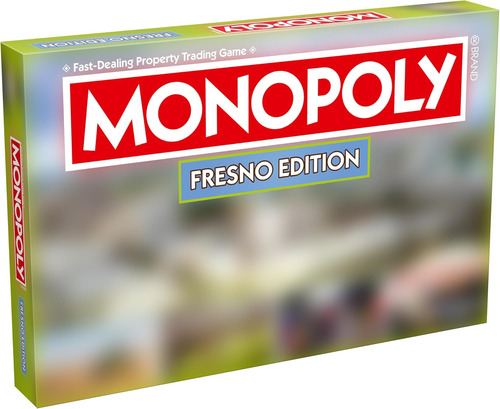 Monopoly - Juego De Mesa Fresno Ca Edition: 2-6 Jugadores, J