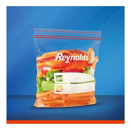 3 Pzas Bolsas Resellables Reynolds Medianas 25 Pzas