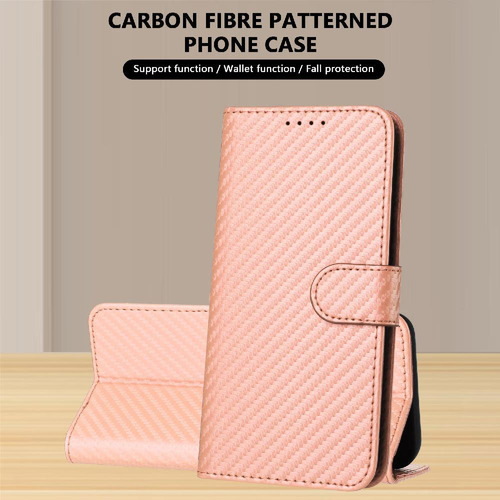 Funda Abatible For Motorola Edge 50 Fusion Carbon Fiber