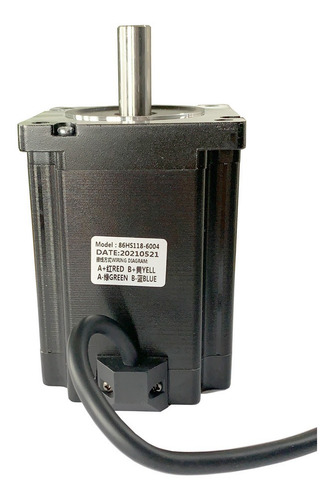 Imagem 3 de 6 de 3 Pcs - Motor De Passo Nema 34 85kgf.cm 6a - Bipolar 4 Fios