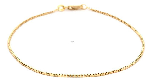 Pulsera De Oro Amarillo 18k Veneciana 