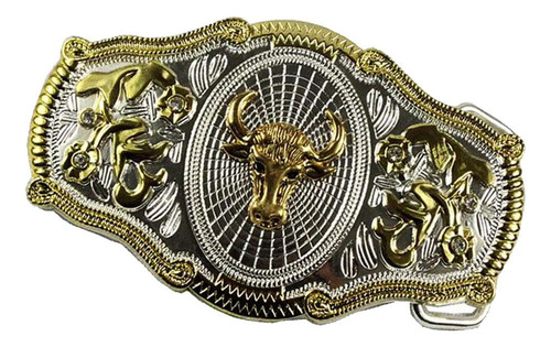 Hebilla De Cinturón Para Hombres Estilo Vaquero Occidental