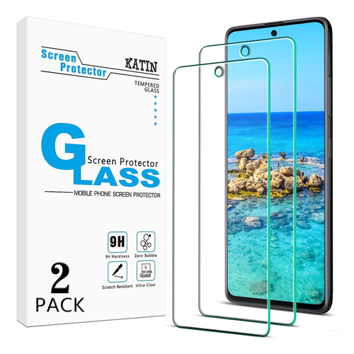 Protector Pantalla Katin Galaxy A51 [paquete 2] Samsung A51