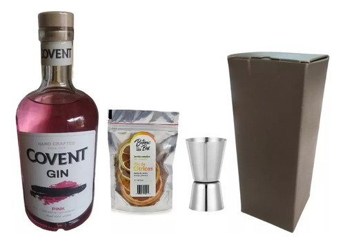 Estuche Combo Gin Covent American Dry + Citricos + Jigger