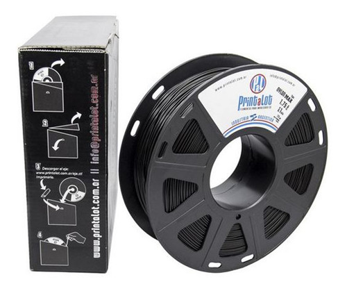 Imagem 2 de 2 de Filamento 3d Nylon Max Printalot 1kg 1.75mm - Preto