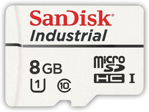 Tarjeta De Memoria Sandisk Industrial Mlc 8gb + Adaptador...