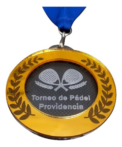 Medalla Acrilico, Combinada Mod.671, Reconocimiento, Premio