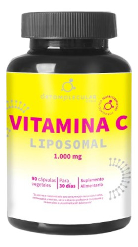 Vitamina C Liposomal 1000mg 90c Ortomolecular