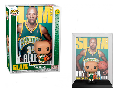 Funko Pop! Album Magazine Covers Nba Ray Allen #04 Original 