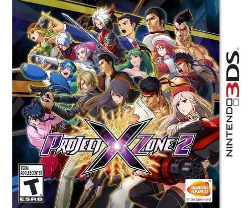 Project X Zone 2 Project Zone Nintendo 3ds Físico
