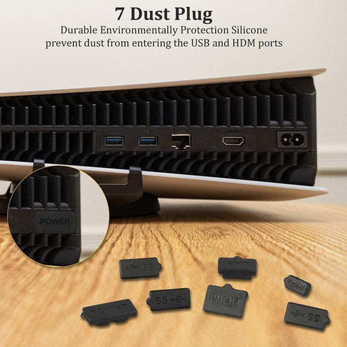 Cubierta Antipolvo A Prueba De Polvo Para Consola Ps5 /