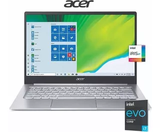 Notebook Acer Swift I7 11va 14.1 Full Hd 8gb 256gb Ssd