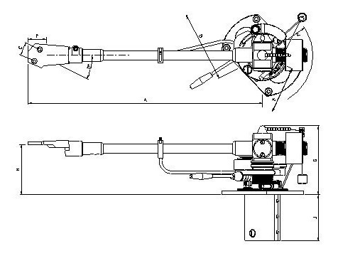 Imagen 2 de 2 de Brazo Sme Series M2 Para Bandejas - Giradiscos
