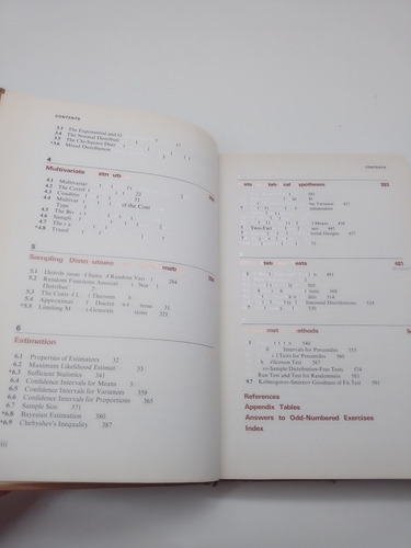 Probability And Statistical Inference Hogg Y A. Tanis (Usado)