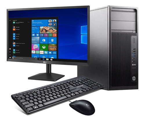 Pc Hp Z240 Core I7-6700 16gb Ram 1tb Ssd M.2 2gb Video Mon23 (Reacondicionado)