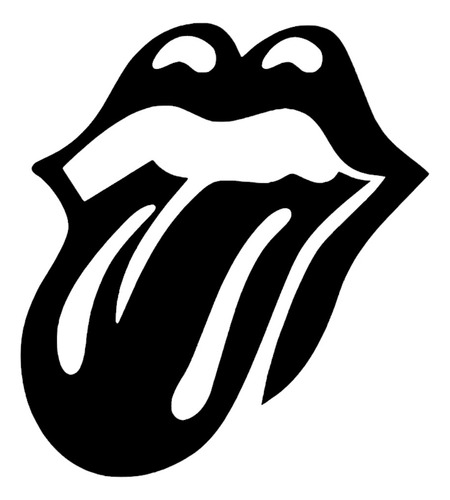 Vinil Sticker Calcomania Auto Lengua Rolling Stones Rock