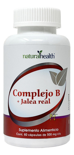 Complejo B Jalea Real 60 Cápsulas Natural Health