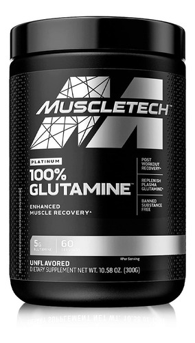 Glutamine Platinum Muscletech X300gramos - Registro Invima