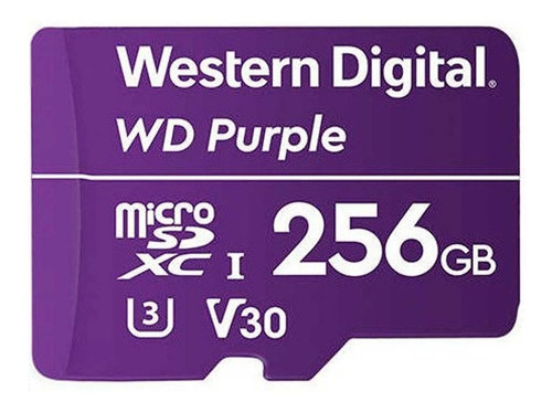 Memoria Microsd Wd D256g1p0a  Wd Purple 256gb