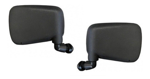 Imagem 5 de 6 de Par Espelho Retrovisor Externo Fusca - Plastico Preto