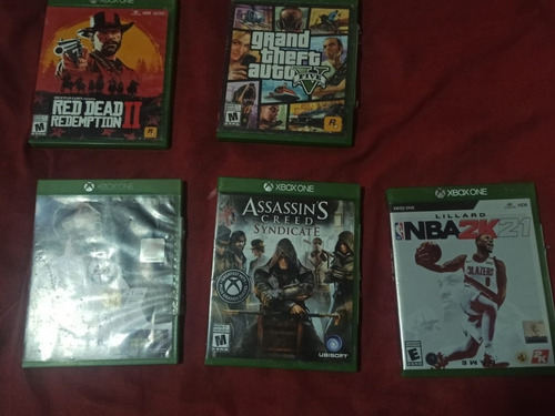 Xbox One S (5 Juegos FĂsicos) (Usado)