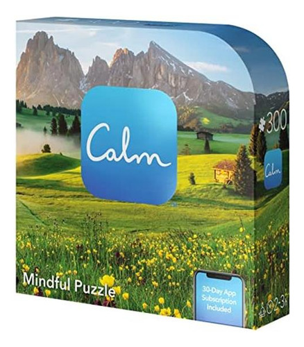 Spin Master Games 300-piece Calm Puzzle Para Relajación, Ali