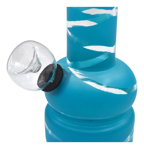 Mini Bong La Shay Sally 13cm Azul Claro Resistente Calidad