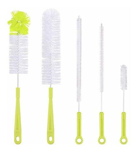 Set De 5 Cepillos De Limpieza Para Biberones Mamilas Termos