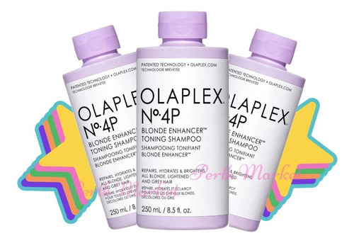 Shampoo Olaplex® N°4p Matizador Para Cabello Rubio