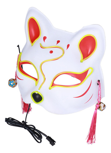Máscaras De Vestir Máscara De Anime De Estilo Japonês Led Ha
