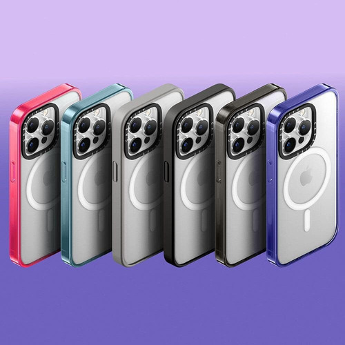 Funda Para iPhone 14 Pro Casetify Reforzada Transparente