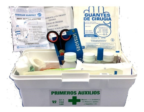 Imagen 2 de 4 de Botiquín Primeros Auxilios Completo Para Empresas O El Hogar