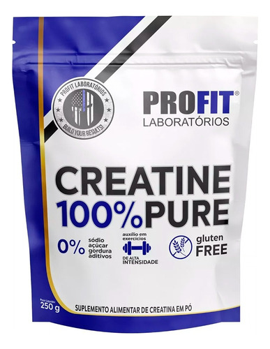 Creatina 100% Pura Suplemento Recarga De 250 G Entrenamiento