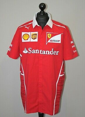 Camisa Ferrari Santander Original (xl)_exkarg