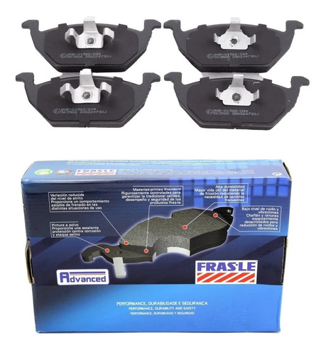 Kit Pastillas Freno Frasle Vw Fox - Suran - Crossfox 1.6