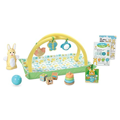 Melissa Doug Mine To Love Toy Time Play Set Muñecas Bl...