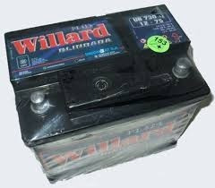 Batería Willard 12x75 (ub740\ub730)