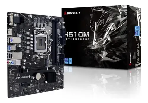 Biostar H510mh 2.0 Ver. 6.0 Cor Preto | MercadoLivre