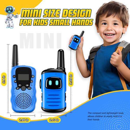Walkie Talkies Radios Robot Niños Regalo Navidad 9
