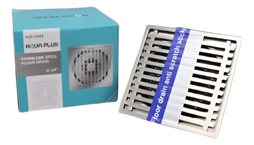 Rejilla De Centro Piso Aceroinoxidable 4''x4''c5,7m Aquaplus