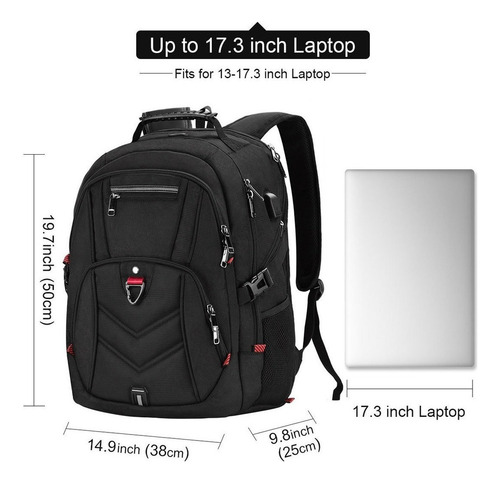 Mochila Urbana Newhey-9901 Color Negro
