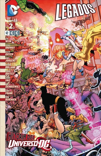 Legados Historias Del Universo Dc Vol 2 Ecc (español)