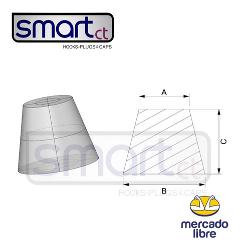 Imagen 1 de 4 de Smart Ct / Smgn103 Green Neoprene Plug