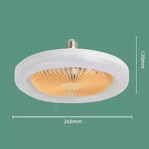 Ventilador De Techo Lampara Luz Led Control 11'' Tianlai LV30W01